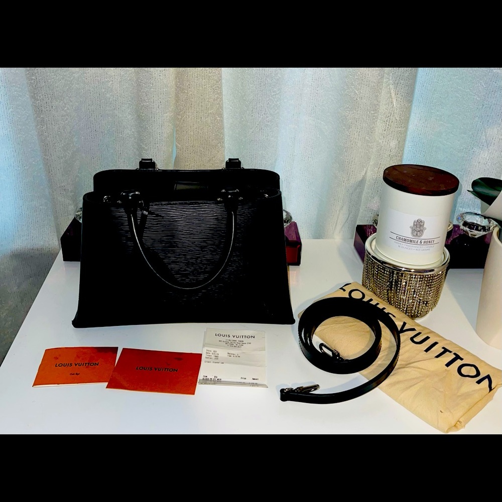 Louis Vuitton Kleber PM Epi Noir.